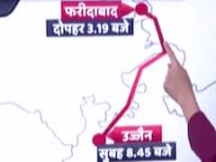 Watch graphically how did Vikas Dubey reach Ujjain