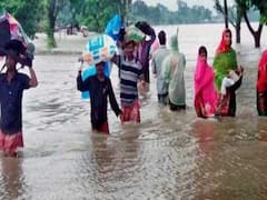 बिहार में बाढ़-बारिश का कहर, गांव-घर-दुकान सब डूबे, लोग बेघर, सड़कों पर रहने को मजबूर