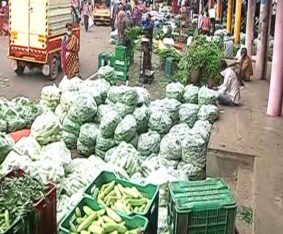 Pune Market Yard | पुणे कृषी उत्पन्न बाजार समिती आजपासून सुरु; सोशल डिस्टन्सिंग, मास्क बंधनकारक