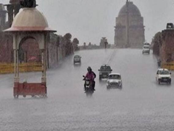 Delhi मे अगले 2 घंटे में तेज़ हवाओं के साथ भारी बारिश की उम्मीद 