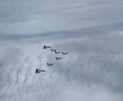  Rafale Fighter Jets | राफेल विमानांचा भारतीय हवाई हद्दीत प्रवेश, सुखोई विमानांकडून एस्कॉर्ट