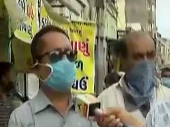 રાજકોટના દાણાપીઠમાં વેપારીઓ સાંજે પાંચ વાગ્યા સુધી દુકાનો ખુલી રાખશે