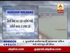ચોમાસુ શરૂ થતા રાજ્યના જળાશયોમાં પાણીની સારી આવક થઇ, જુઓ વીડિયો