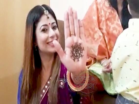 Malini celebrates Hariyali Teej at her in-laws in Jaipur