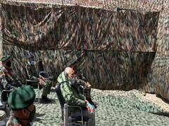 Visuals of PM Modi interacting with Indian Armed Forces in Leh