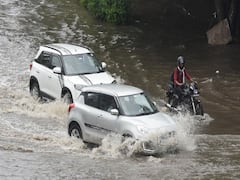 Post rain, road caves in and swallows 10 houses in Delhi