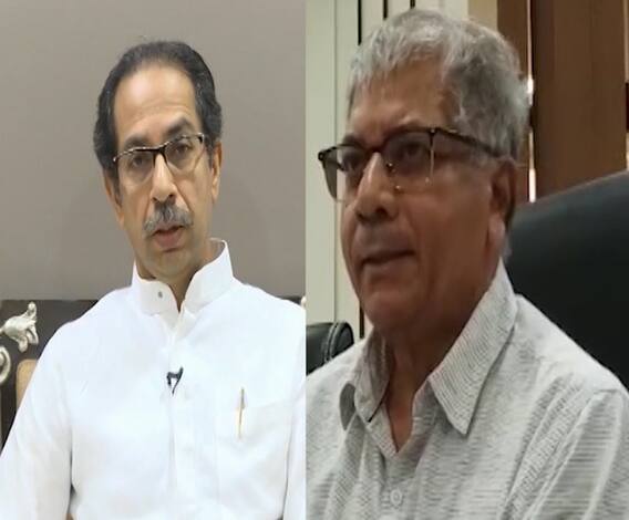 VBA चे अध्यक्ष प्रकाश आंबेडकर मुख्यमंत्री ठाकरेंच्या भेटीसाठी मातोश्रीवर