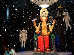 कोरोना की वजह से टूटी 'लालबाग के राजा' की प्रथा