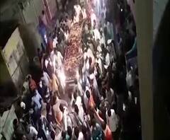 Aurangabad | कोरोनामुक्तीनंतर माजी उपनगराध्यक्षांचं जंगी स्वागत; सोशल डिस्टन्सिंगला हरताळ