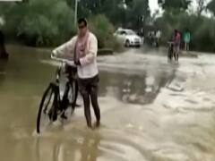 Rewa: Rain turns several urban areas into a pond