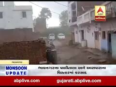 ભાવનગરના પાલીતાણા અને આસપાસના વિસ્તારમાં વરસાદ, જુઓ વીડિયો 