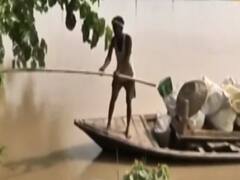 Bihar में बाढ़ का विकराल रुप, पलायन को मजबूर ग्रामीण