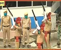 গান স্যালুটে বিদায় প্রয়াত নৃত্যশিল্পী অমলা শঙ্করকে