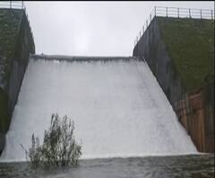 Venna Lake | महाबळेश्वर, कोयना धरणक्षेत्रात मुसळधार पाऊस, वेण्णा लेक ओव्हरफ्लो