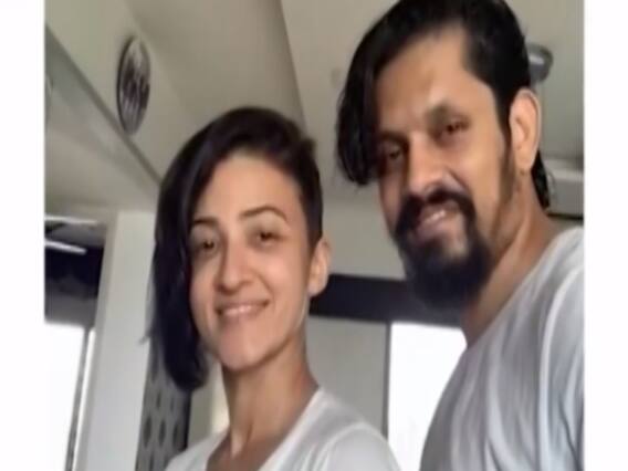 Suhasi Dhami and her husband share the same haircut!