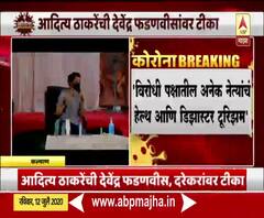 विरोधी पक्षातील अनेक नेत्यांचं हेल्थ आणि डिझास्टर टूरिझम'; आदित्य ठाकरेंची फडणवीस, दरेकरांवर टीका
