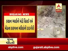 કચ્છના મોટી ચિરાઇ ગામે મીઠાના કારખાના માલિકોની દાદાગીરી, પ્રદૂષિત પાણી છોડાતા ખેતીની જમીન બની બંજર