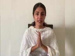 Rhea Chakraborty's first official statement out, cries in front of camera