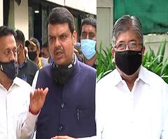 Shivsena-BJP | शिवसेनेसोबत जाण्याचा प्रस्ताव नाही, चंद्रकांत पाटलांच्या वक्तव्याचं फडणवीसांकडून खंडन