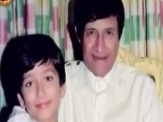 Nakuul Mehta shares childhood photo with legendary actor Dev Anand