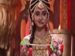 Ishita Ganguly's pictures from the sets of RadhaKrishn go viral