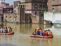 Who is responsible behind destruction caused by floods in Bihar?