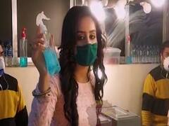 Sargun aka Prisha accepts the 'new normal' on and off sets