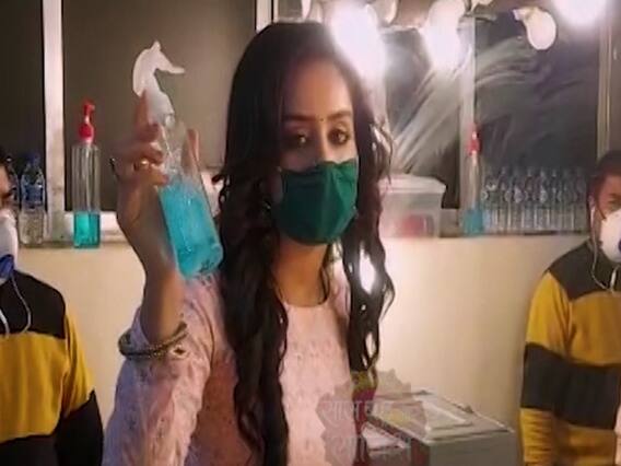 Sargun aka Prisha accepts the 'new normal' on and off sets