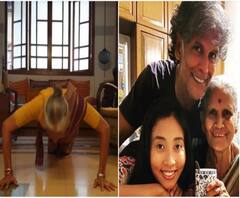 বয়স আশি, একনাগাড়ে ১৫টি পুশআপ দেন মিলিন্দ সোমনের মা, ভিডিও দেখলে চোখ কপালে উঠবে 