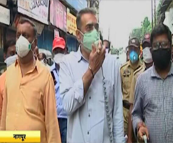 Nagpur Corona | कोरोनादरम्यान नियम पाळण्याचे आवाहन करण्यासाठी नागपूरचे महापौर रस्त्यावर