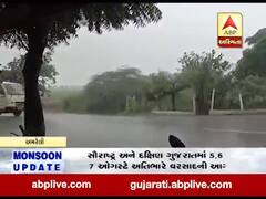 અમરેલી જિલ્લાના કુંકાવાવ પંથકમાં વરસ્યો વરસાદ, જુઓ વીડિયો