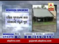 દક્ષિણ ગુજરાતમાં 4.5 ઇંચ સુધીના વરસાદથી ખેડૂતો ખુશખુશાલ, જુઓ વીડિયો 