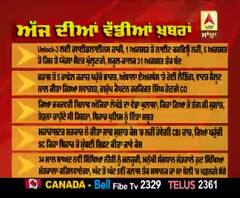 Headlines On ABP Sanjha (29-07-2020)