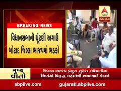 વિધાનસભાની પેટા ચૂંટણી અગાઉ બોટાદ જિલ્લા ભાજપમાં ભડકો, જુઓ વીડિયો