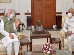 PM Modi ने राष्ट्रपति से मुलाकात की, राष्ट्रीय और अंतर्राष्ट्रीय मुद्दों पर जानकारी दी