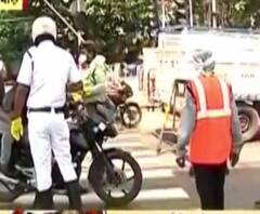 রুবি থেকে মৌলালি! শূন্য রাস্তাঘাট, তুঙ্গে পুলিশি তৎপরতা