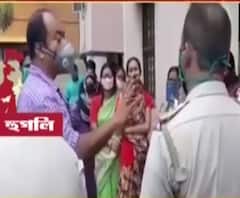 করোনা সন্দেহে আরামবাগের বিডিওকে বাড়িতে ঢুকতে বাধা! এক সরকারি আধিকারিক-সহ আটক ৯