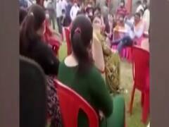 Indore: Woman questions MP Minister over farm loan waiver