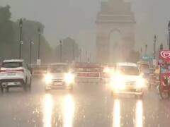 Delhi-Mumbai receives heavy rainfall with thunder