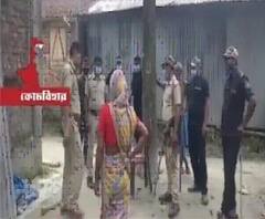 কোচবিহারের দিনহাটায় তৃণমূল-বিজেপি সংঘর্ষ, বাড়ি ‘ভাঙচুর’