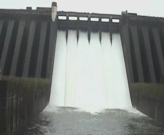 Satara Rain | Koyna Dam | कोयना धरणाच्या सहा दरवाजांतून 56 हजार क्युसेकने पाण्याचा विसर्ग