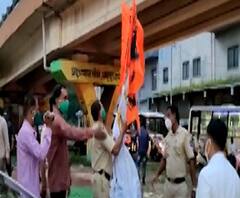 Aurangabad | औरंगाबादच्या क्रांती चौकातील मराठा आंदोलक पोलिसांच्या ताब्यात, तीन दिवसांपासून आंदोलन