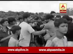 સુરેન્દ્રનગર: ભોગાવો નદીમાં બે યુવકો તણાયા, બન્નેને બચાવાયા, જુઓ વીડિયો