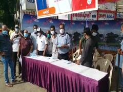 અમરેલીમાં CM રૂપાણીના જન્મદિવસની અનોખી ઉજવણી,વિના મૂલ્યે 65 હજાર માસ્કનું કરાયું વિતરણ