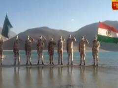 74th Independence Day: देखिए देश की वीर जवानों की जश्न-ए-आजादी