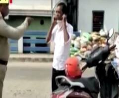 মালদায় লকডাউন অমান্যকারীদের কান ধরে ওঠবস করালো পুলিশ