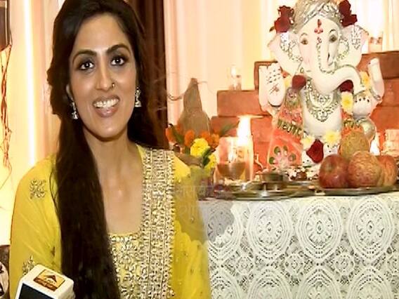 Monica Khanna celebrates Ganesh Chaturthi with full devotion