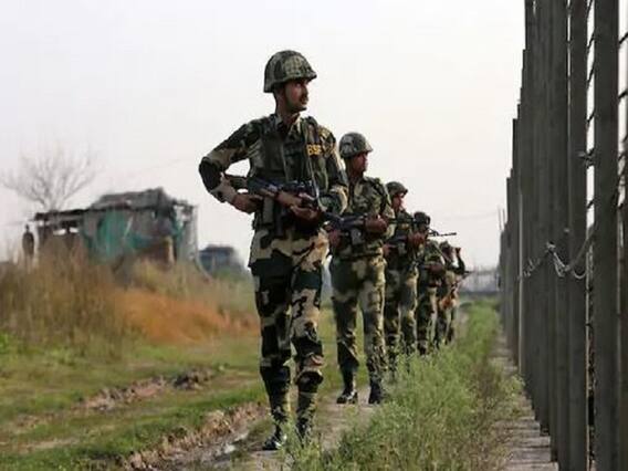 પંજાબ બોર્ડર પર પાંચ ઘૂસણખોરો ઠાર, મોટા પ્રમાણમાં હથિયારો જપ્ત