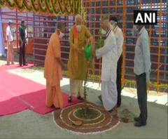 রামমন্দিরের ভূমিপুজো: রামলালা মন্দিরে পারিজাতের চারা রোপণ প্রধানমন্ত্রীর 