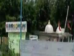 અમદાવાદમાં સાબરમતીમાં ગણેશ વિસર્જન રોકવા ઇન્દિરા બ્રિજ પાસે પતરા લગાવાયા